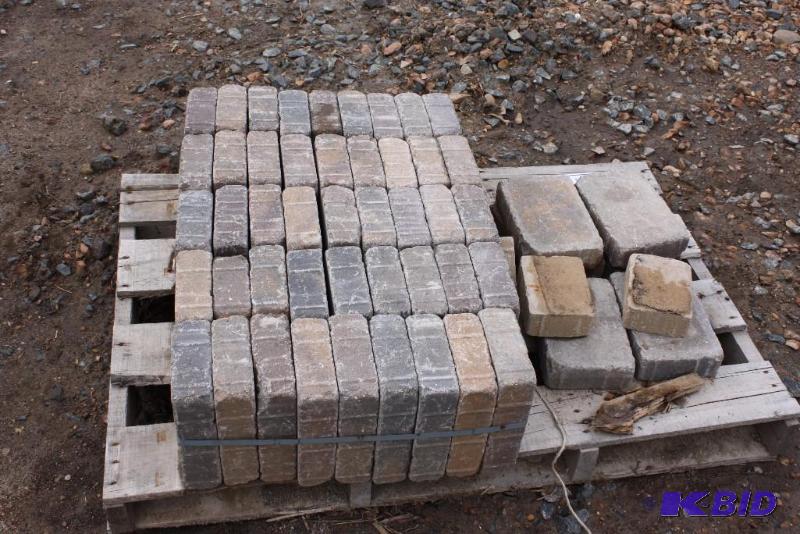 Lot of (54) ConcreteStone Squares For Landscaping Purposes, 9.5 x 6.