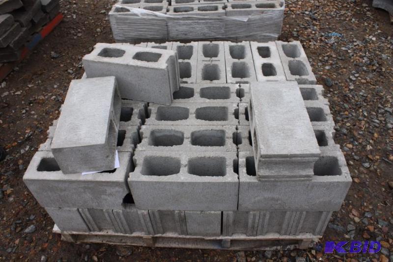Lot of (43) Cinder Blocks 15 x 5 x 7.