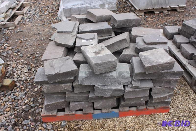 Lot of (50) Decorative ConcreteStone Squares For Landscaping Purposes, 15 x 8.5.