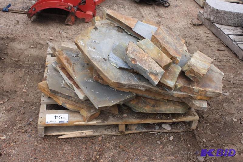 Lot of (30) Decorative ConcreteStone Squares For Landscaping Purposes.