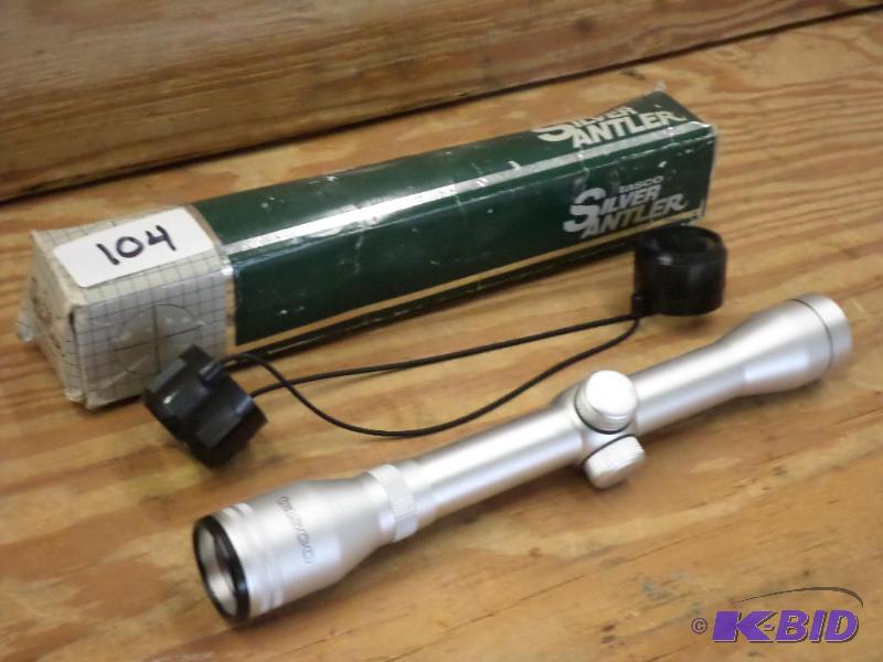 New Tasco Silver Antler 4x32mm Rifle Scope...