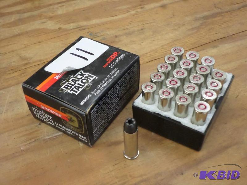 (20) Rounds Winchester Black Talon 44Rem Mag ...