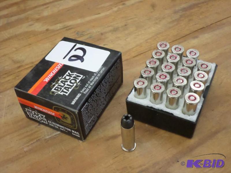 (20) Rounds Winchester Black Talon 44Rem Mag ...