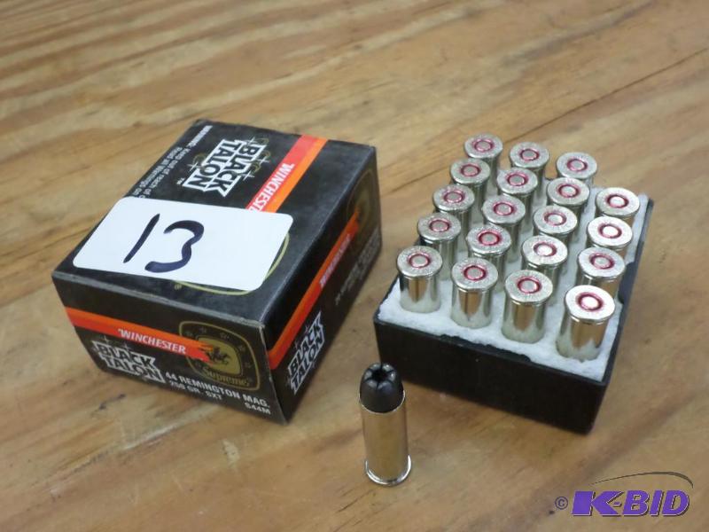 (20) Rounds Winchester Black Talon 44Rem Mag ...