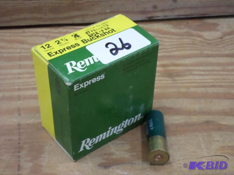 (25) Rounds Remington Express 12-Gauge 2.75&q...