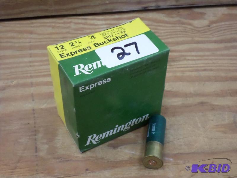 (25) Rounds Remington Express 12-Gauge 2.75&q...
