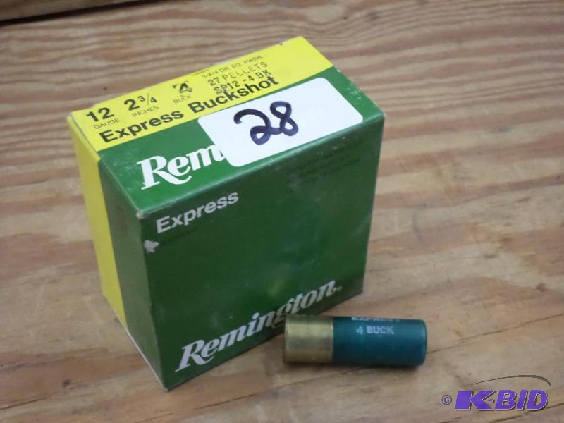 (25) Rounds Remington Express 12-Gauge 2.75&q...