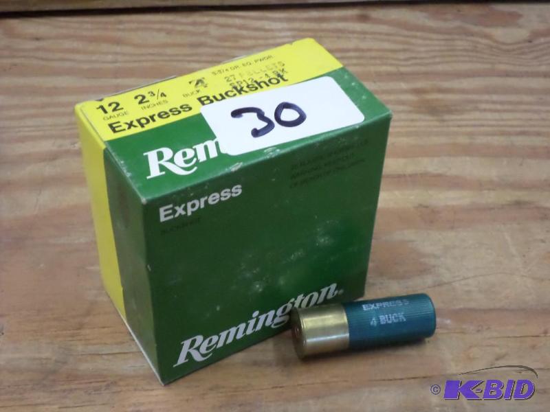 (25) Rounds Remington Express 12-Gauge 2.75&q...