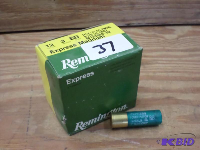 (25) Rounds Remington Express 12-Gauge 3&quot...