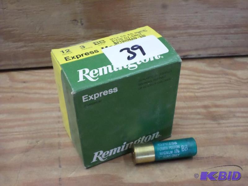 (25) Rounds Remington Express 12-Gauge 3&quot...