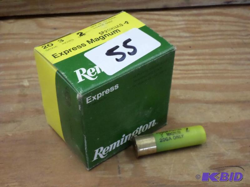 (25) Rounds Remington Express 20-Gauge 3&quot...