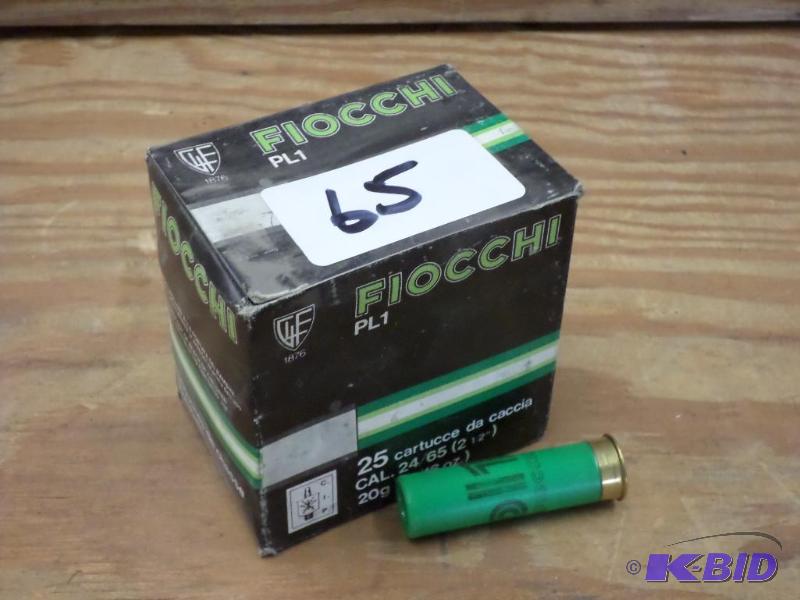 (25) Rounds Fiocchi 24-Gauge 2.5&quot...