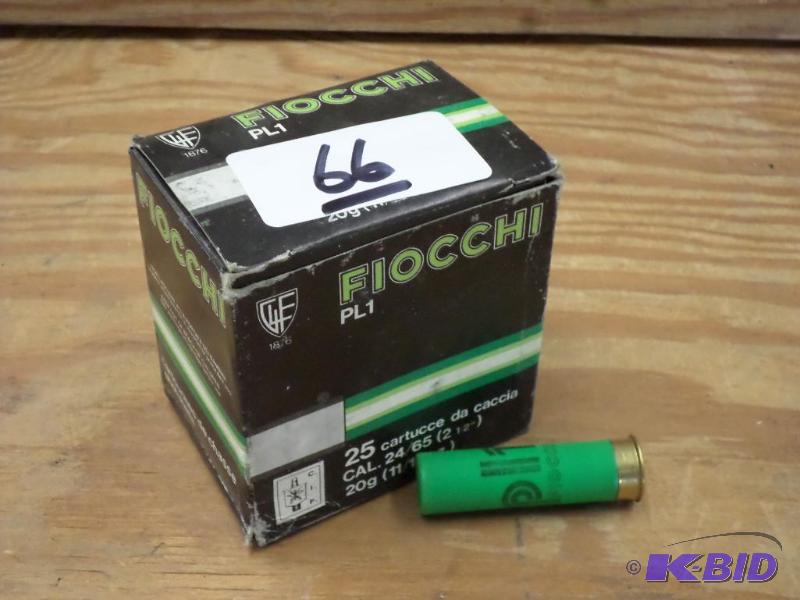(25) Rounds Fiocchi 24-Gauge 2.5&quot...