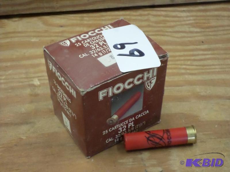(25) Rounds Fiocchi 32-Gauge 2.5&quot...