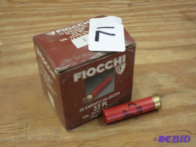 (25) Rounds Fiocchi 32-Gauge 2.5&quot...