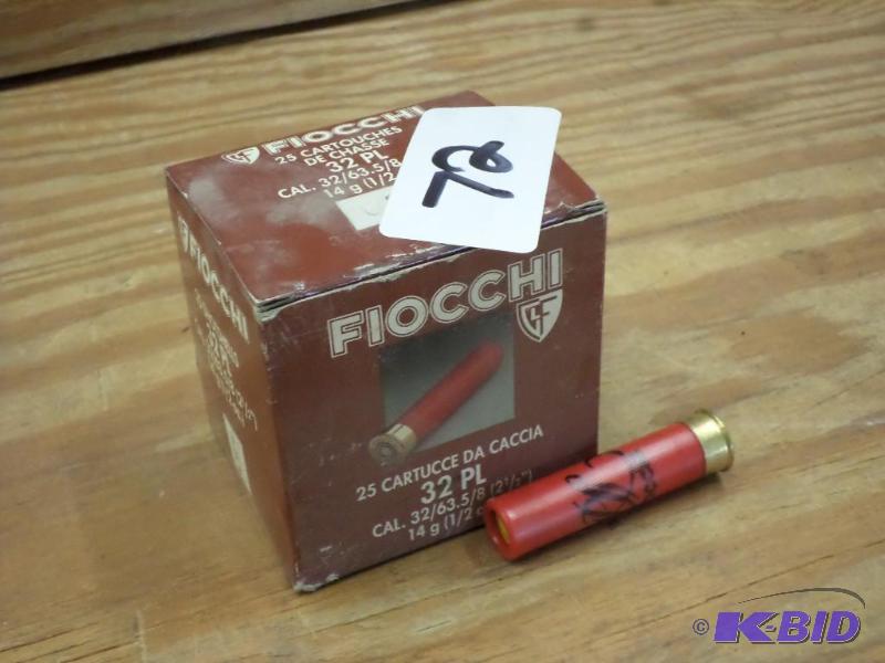(25) Rounds Fiocchi 32-Gauge 2.5&quot...