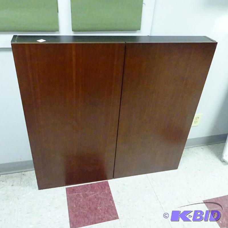 42 X 40 Wall Hanging Presentation Cabinet...