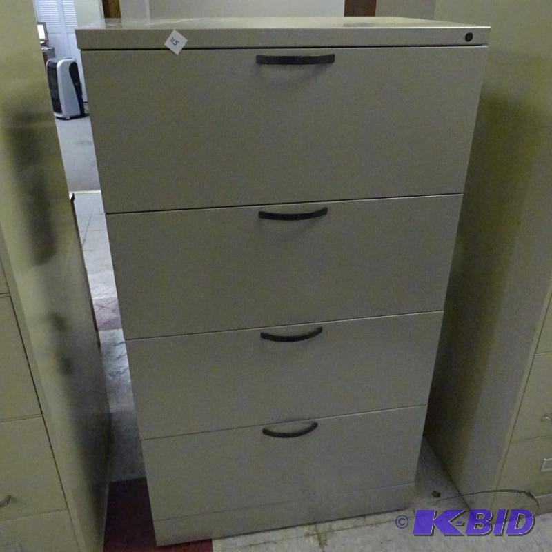 30&quot Metal 4 Drawer File Cabinet...