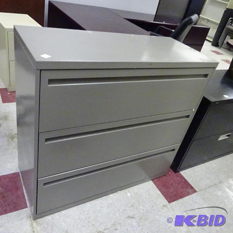42&quot Metal 3 Drawer Lateral FIle...