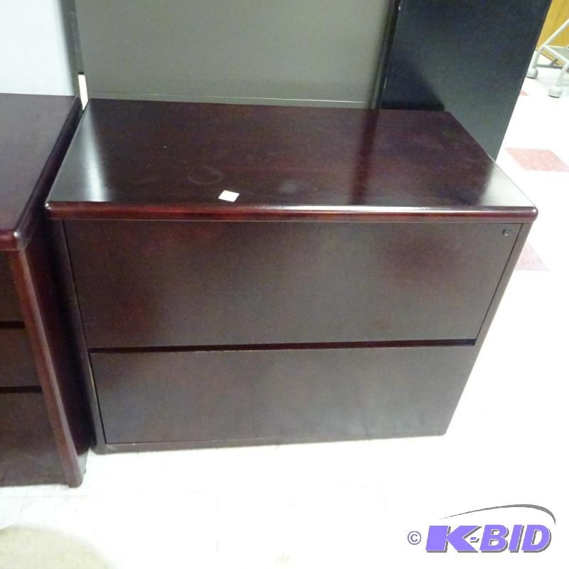 2 Drawer Wood Lateral File 37&quot...