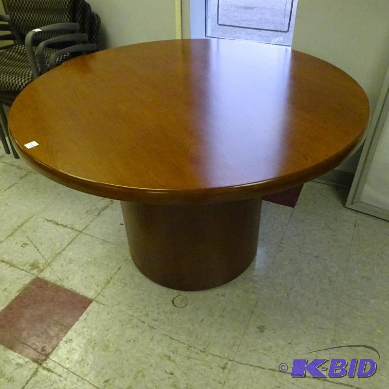 48&quot Wood Round Table...