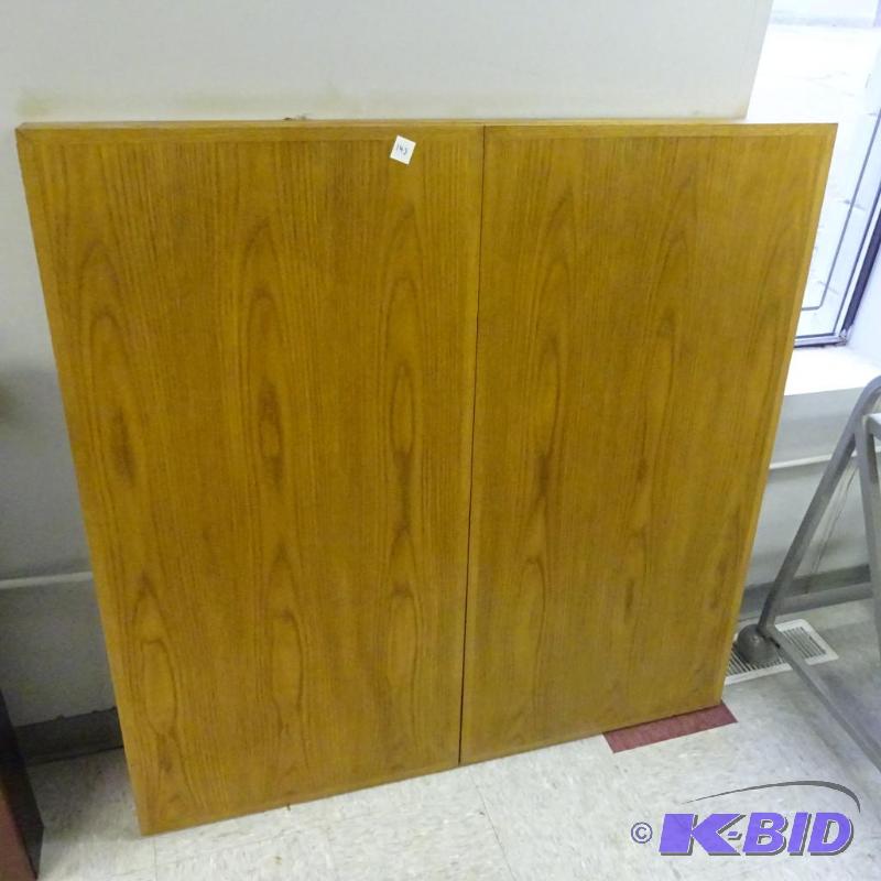 48 X 48 Wall Hanging Presentation Cabinet...