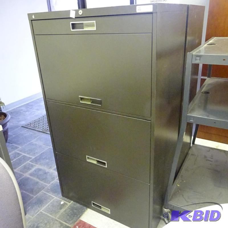 30&quot Metal 4 Drawer Lateral File...
