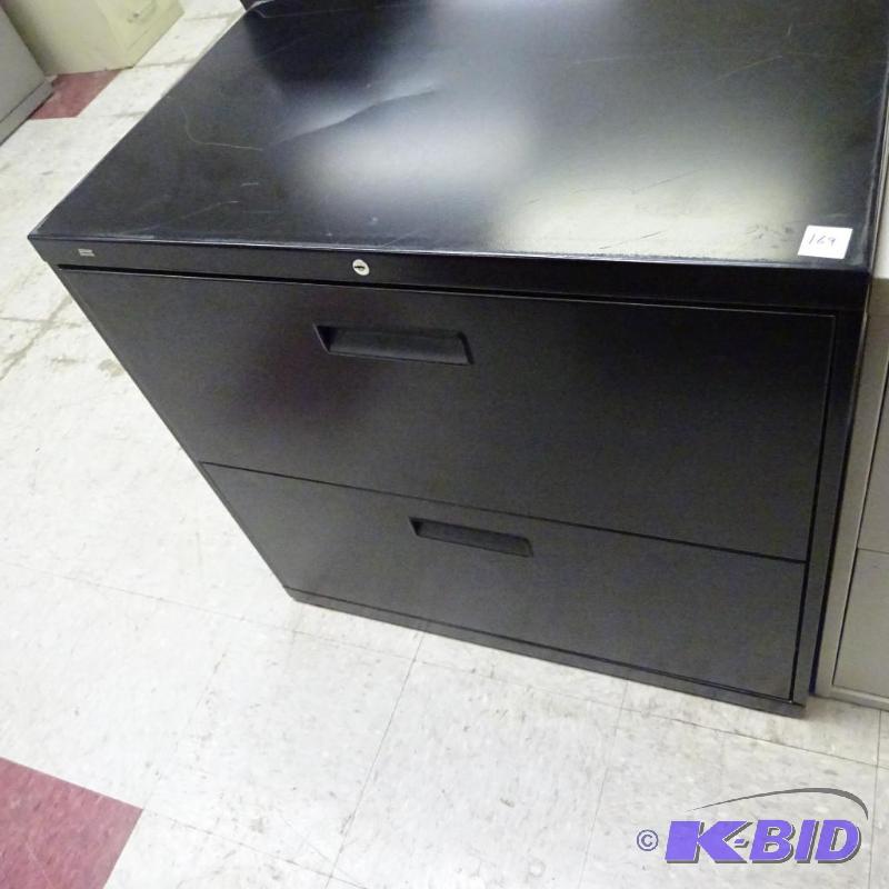 30&quot Metal 2 Drawer Lateral File...