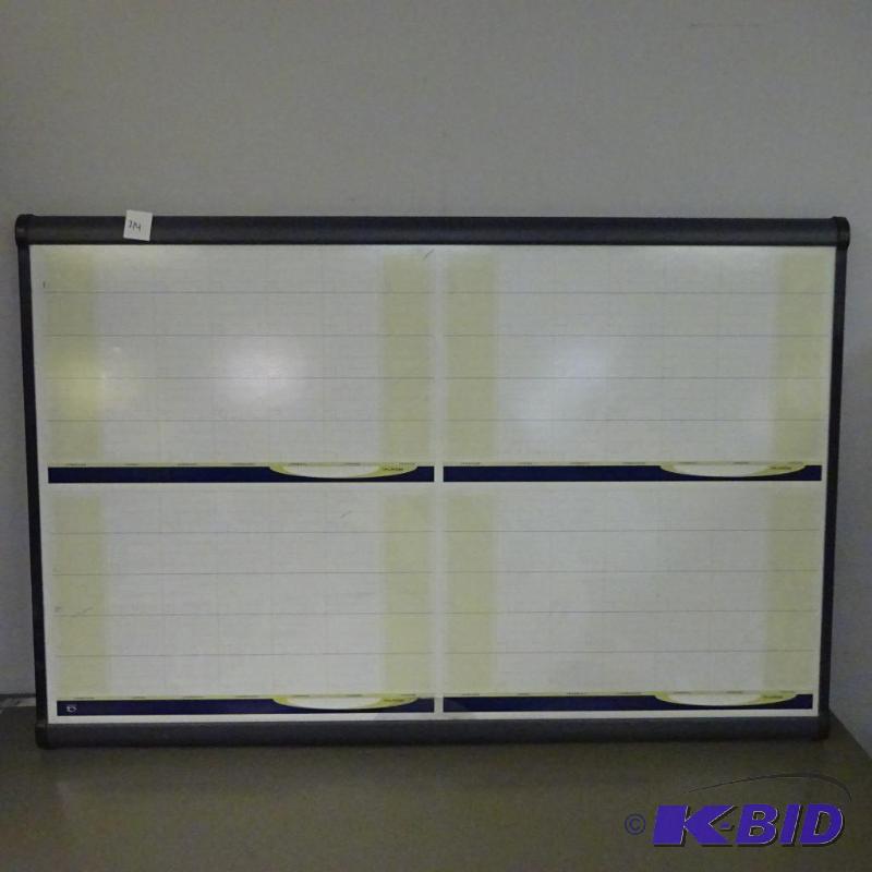 36 X 24 4 Month Dry Erase Planner...