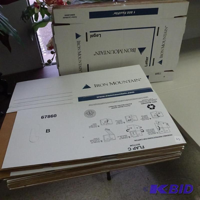 Card Board File Boxes Qty 24...