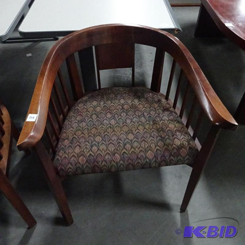 Wood Framed Side Chair...