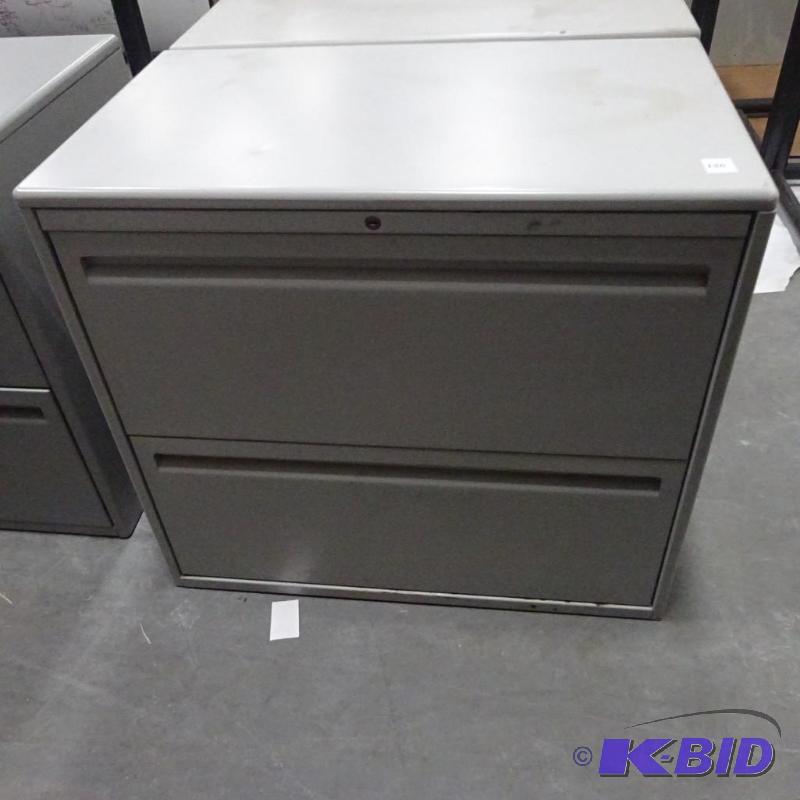 30&quot Metal 2 Drawer Lateral File...