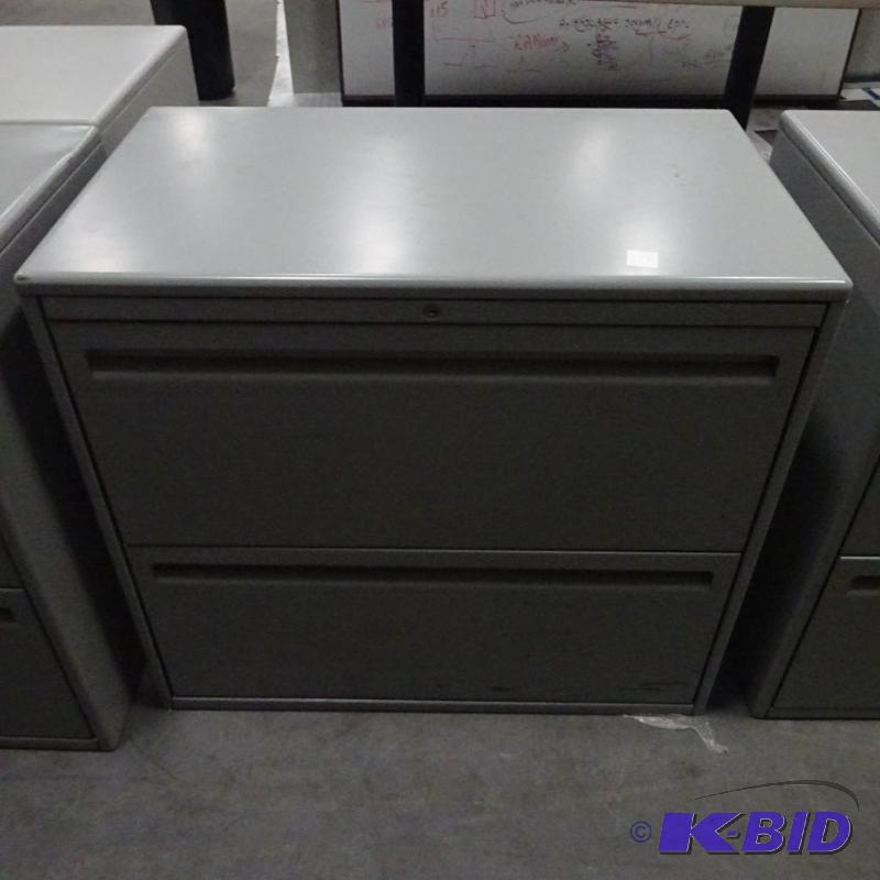 30&quot Metal 2 Drawer Lateral File...
