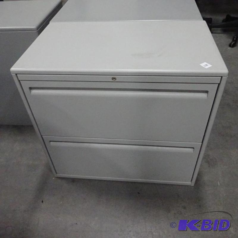 30&quot Metal 2 Drawer Lateral File...