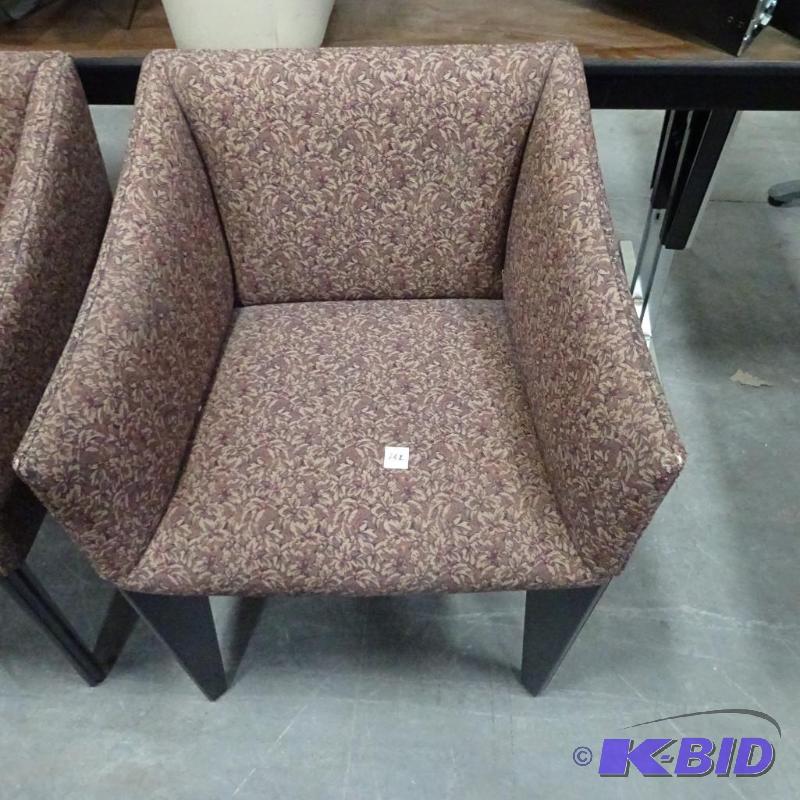 Wood Framed Cushioned SIde Chair...