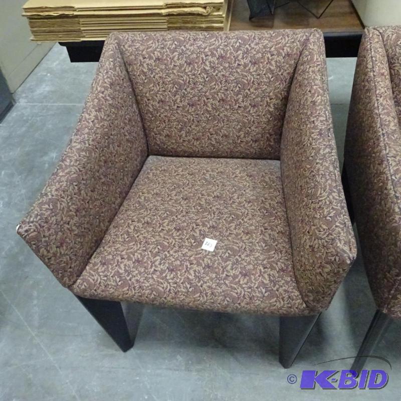 Wood Framed Cushioned SIde Chair...