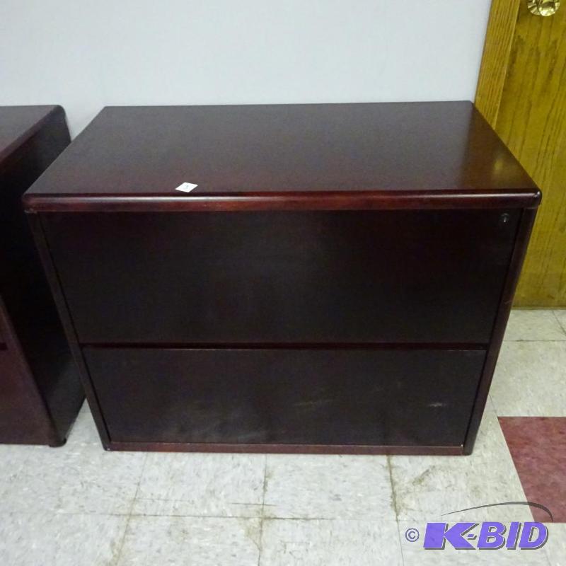 2 Drawer Wood Lateral File 37&quot...