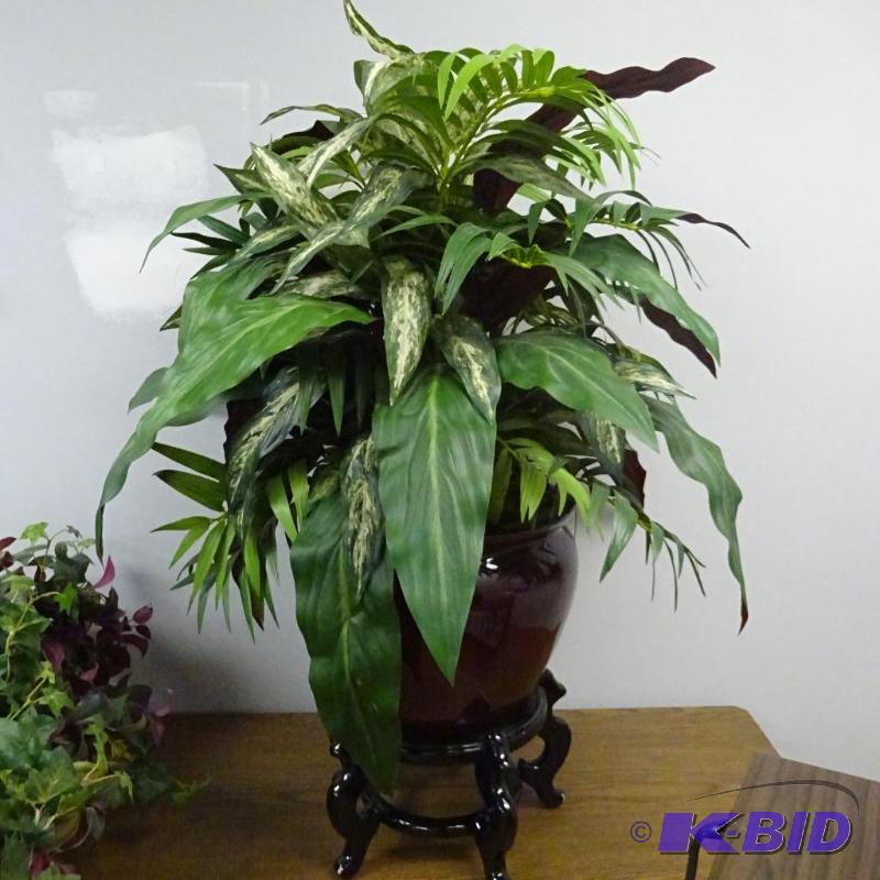 Artificial Plant in Pot and Stand...