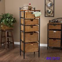 IronWicker Five Drawer Unit