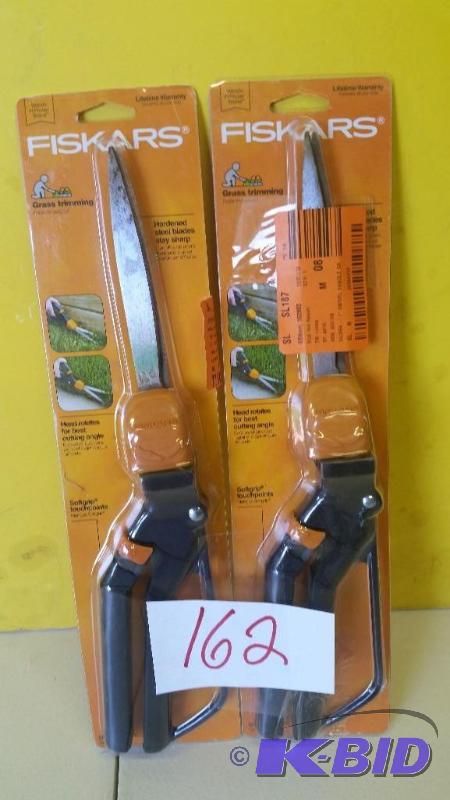 Lot of 2 Fiskars Grass Trimming