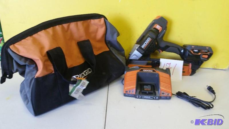 Ridgid Drill and Charger
