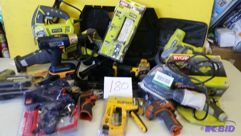 Lot Of Salvage Tools