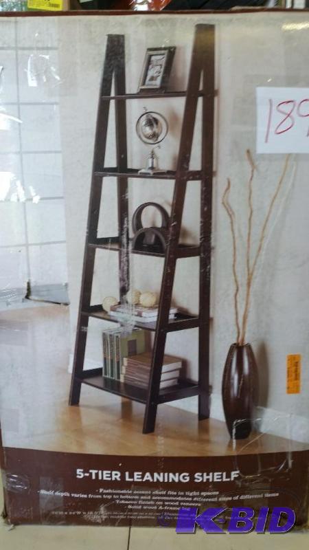 5 Tier Leaning Shelf