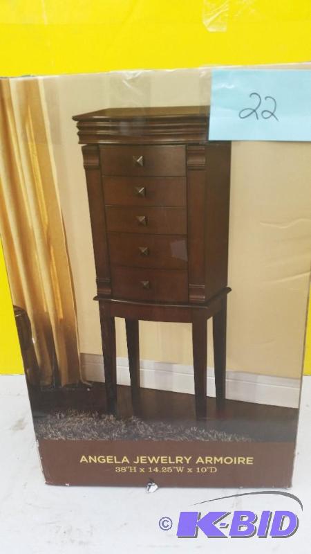Angela Jewelry Armoire