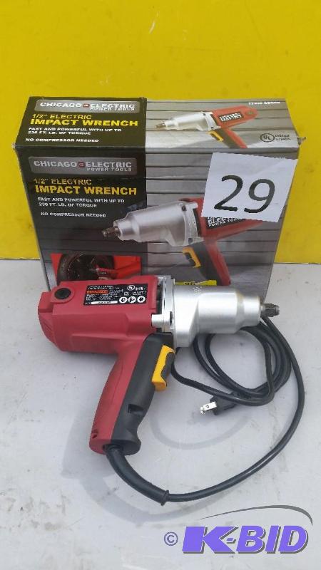 Chicago Electric 12 Impact Wrench