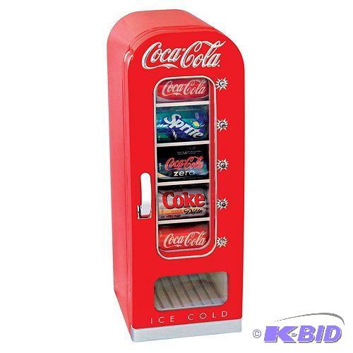Koolatron Coca-Cola Retro Vending Mini-Refrigerator
