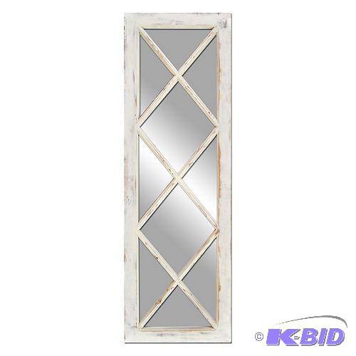 Belle Maison X Distressed Wall Mirror
