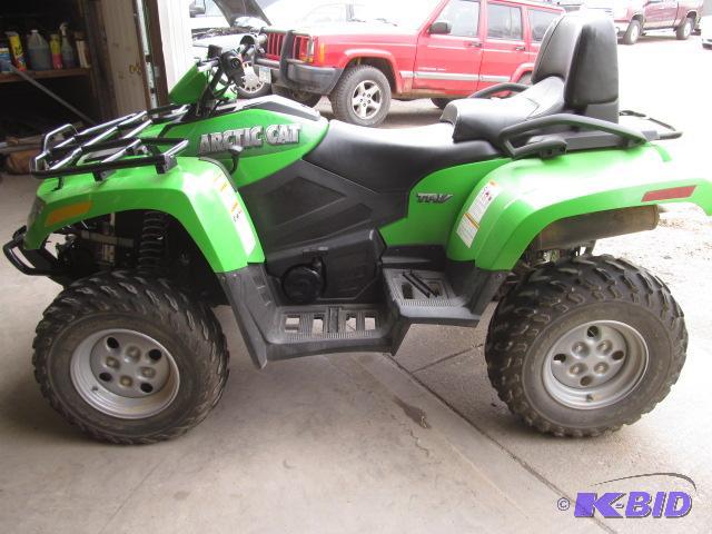 Year 2007 Make Arctic Cat Model 650 TRV Mi...