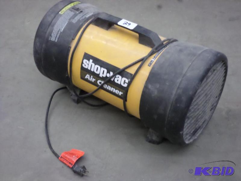 lot 29 image: Shop-Vac 120Volt Air Purifier...
