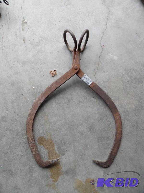 Antique Ice Tongs